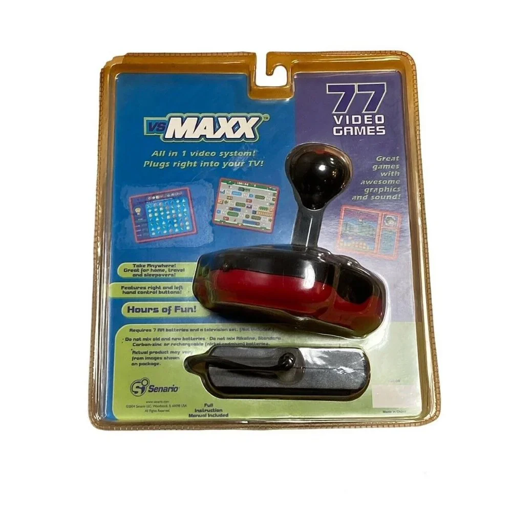 Vintage VS MAXX 77 Video Games Wireless Plug And Play Game System 2004 Senario